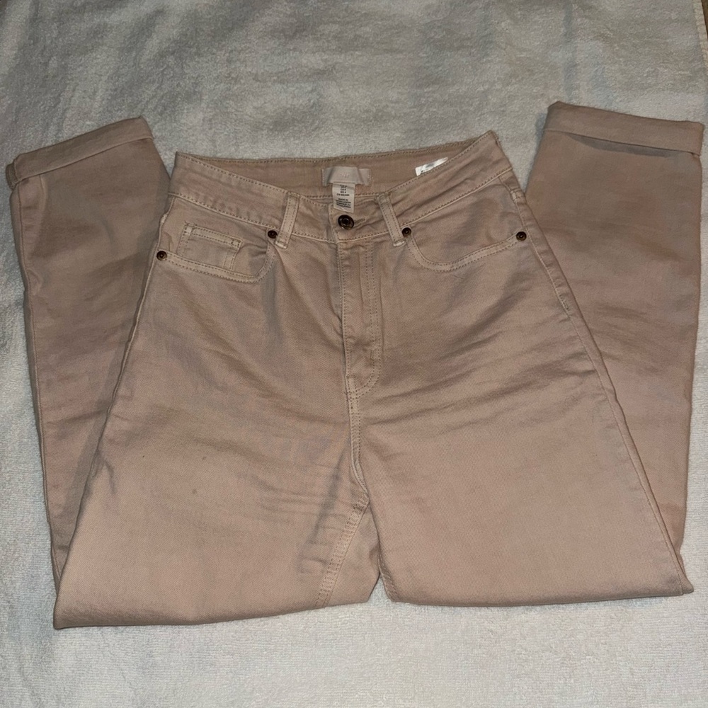 H&M Light Beige Casual Trousers